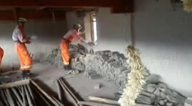 Aftermath of earthquake in southwest China