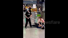 Shocking knife attack at Shanghai metro station leaves three injured, suspect arrested