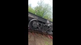 Drunk couple narrowly escapes tragedy under moving freight train