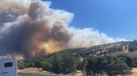 US: Aero Fire Erupts In Copperopolis, California Forcing Road Closures And Evacuations 3