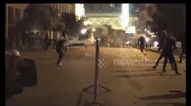 Demonstrations in Nairobi by Kenyans concerning the introduction of taxes