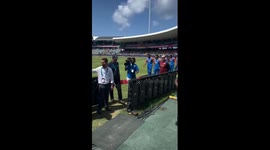 India and Afghanistan Team Entry in Bridgetown Barbados Stadium at First Super 8 Match between India vs Afghanistan T20 World Cup 2024