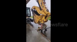 Japan: Missouri Airmen Ramp Up Efforts on Aircraft Parking Project