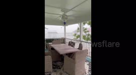 Flooding in Texas after Tropical Storm Alberto makes landfall