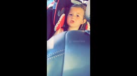 Toddler's fiery tantrum over dining dispute is going viral