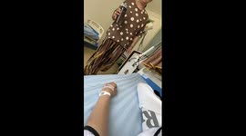Mother has unfortunate mishap while visiting son in hospital