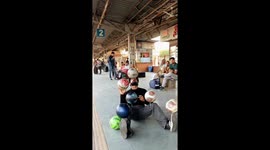 Rajasthan man's mastery: Balancing 7 rolling footballs on busy railway platform goes Viral with 5.9 Million instagram views
