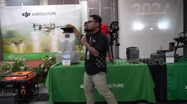 Chinese drone maker introduces new models to address agricultural needs in Indonesia