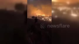 Fire Sweeps Turkish Province