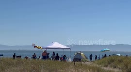 Hazy Weather at Alameda Beach