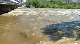 Water levels of major rivers in Mongolia exceed warning threshold