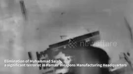 Gaza: The IDF Eliminated a Significant Terrorist Operative in Hamas' Weapons Manufacturing Headquarters