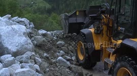 Villages in French Alps cut off by mudslide