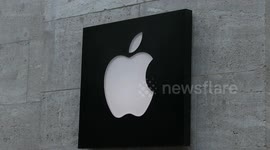 Germany: Customers streamed in and out of the Apple Store on Berlin's Kurfuerstendamm, seemingly unfazed by the tech giant's looming legal challenges