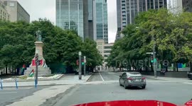 Pro-Palestinian encampments in Montreal at Victoria SQUARE, and on the McGill university campus