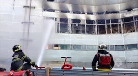 Eight killed in deadly fire at Moscow office building