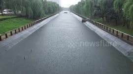 China prepares for flood control after rainstorm red alert