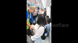 Elderly man sparks outrage on subway by forcibly demanding seat from girl in China