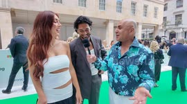 Ex Love Islander Pasty Field talks about the show on the Red Carpet of the Tric Awards