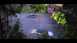 Flash Flood Engulfs Worcester