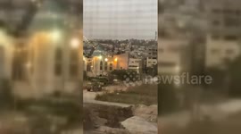 Gaza: Explosive Device Detonates in Israeli Army Bulldozer During Jenin Raid