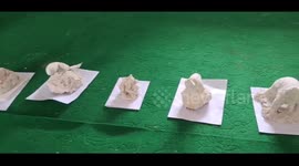 During Tabar Utsav, students of village Bata of Kaithal district learned with great enthusiasm the tricks of sculpture, painting etc.     To save the disappearing culture and sculpture of Haryana, the Art and Cultural Affairs and Education Department of t