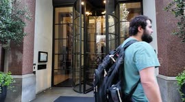 Actor Richard Madden is spotted coming out of a hotel in London with an unknown women