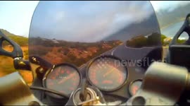 New record kawasaki zzr 250 4stroke straight twin tope speed 203 km/ph