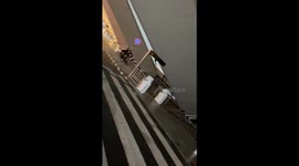 A roof collapsed at Terminal-1 of Delhi airport due to heavy winds and rain , 4 injured