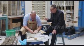 Sir Keir Starmer meets Keith Brymer Jones pottery expert