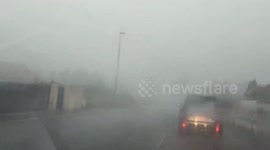 Severe thunderstorm strikes Troyes