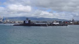 Korean submarine arrives in Hawaii for joint navy exercises