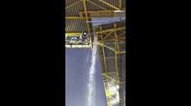 Storm chaos: water gushes from stadium roof during Germany vs. Denmark Euro 2024 match