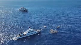 China Coast Guard 'blocks Philippine Coast Guard ship rescuing injured fishermen' in South China Sea