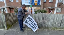 Polling stations opening as the UK prepares vote in snap general election