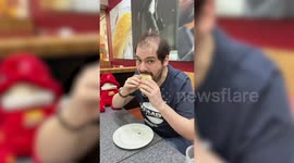 World's biggest Wimpy fan munching his way through all 64 of the chain's joints