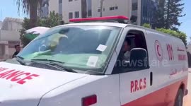 Gaza: Palestinian medics retrieved one dead and three injured as a result of the Israeli targeting a residential apartment in Gaza City