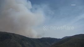 USA: Vista Fire in San Bernardino County