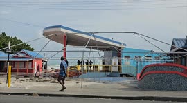 Barbados: The passage of Hurricane Beryl in the Caribbean