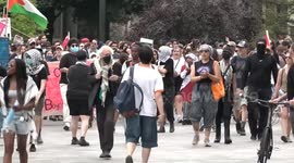 Canada: Pro-Palestinian protesters clear encampment from University of Toronto campus
