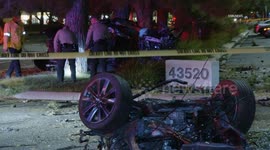 USA: Lancaster Vehicle vs Tree Fatal