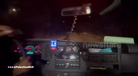 Gaza: Palestine Red Crescent crews retrieved the bodies of two child martyrs and eight injured people