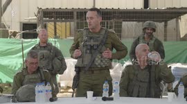 Israel: The Chief of the General Staff, LTG Herzi Halevi, visited the resting areas in the Kerem Shalom area