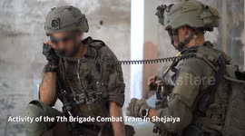 Gaza: Activity of the 7th Brigade in Shejaiya