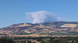 US: Salt Creek Fire Grows To 1,500 Acres In Southern Oregon 2