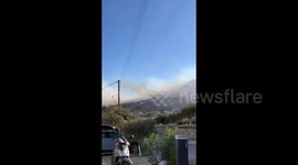 Wildfires ravage Serifos, Greece: homes and warehouses destroyed