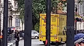 Removal van spotted in Westminster as Keir Starmer moves into Downing Street