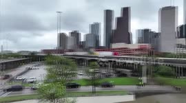 USA: Drone Video Shows Extent Of Houston Flooding 2