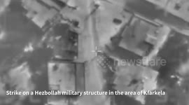 Israel: Approximately 40 projectiles crossed from Lebanon into the area of the central Golan Heights