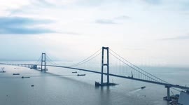 Average daily traffic of China's mega cross-sea passage exceeds 100,000 vehicles